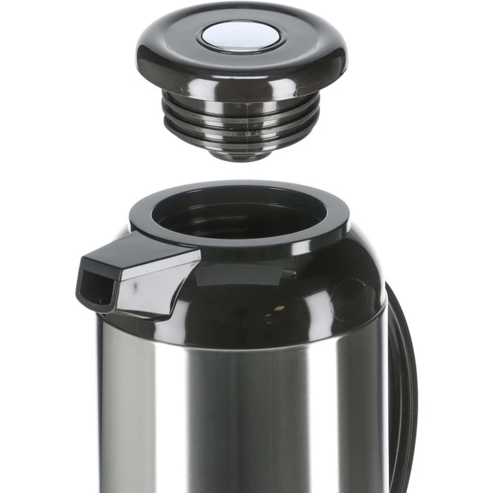 Melitta Thermoskanne 33614, Mit Edelstahlkolben, Isolierkanne, Silber, Edelstahl, 2,2 Liter 2 Melitta Thermoskanne 33614, Mit Edelstahlkolben, Isolierkanne, Silber, Edelstahl, 2,2 Liter – Bild 2