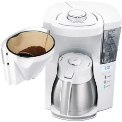 Melitta Filterkaffeemaschine »LOOK® Therm Timer 1025-17 Weiß«, 1,25 L Kaffeekanne, Papierfilter, 1x4 -Melitta 0dc3a25ba4e2e51193119772fc5d2481