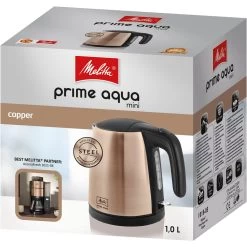 Melitta Wasserkocher »Prime Aqua Mini Metallic 1018-05«, 1 L, 2200 W, Kupfer -Melitta 0f3b247dd362d4d374955c4b61bfbc17