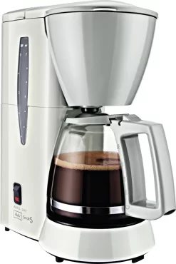 MELITTA Kaffeeautomat Single5 M 720-1/1 5Tassen 600Watt Weiß/grau -Melitta 12206b53b00dc1a4e2f7e03ff1e8e50c