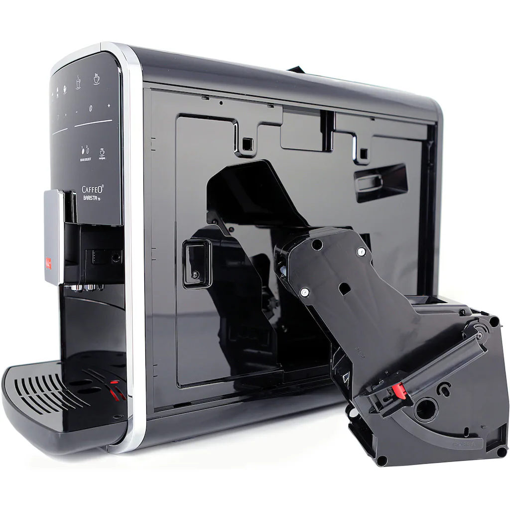 Melitta Kaffeevollautomat »Barista TS Smart® F850-101, Silber«, 21 Kaffeerezepte & 8 Benutzerprofile, 2-Kammer Bohnenbehälter 4 Melitta Kaffeevollautomat »Barista TS Smart® F850-101, Silber«, 21 Kaffeerezepte & 8 Benutzerprofile, 2-Kammer Bohnenbehälter – Bild 4