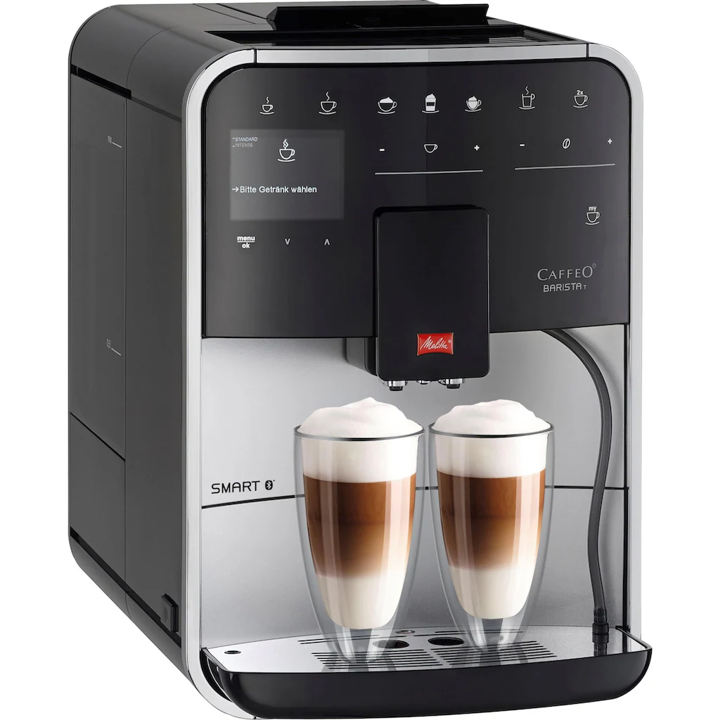 Melitta Kaffeevollautomat »Barista T Smart® F831-101«, 4 Benutzerprofile&18 Kaffeerezepte, Nach Italienischem Originalrezept 1 Melitta Kaffeevollautomat »Barista T Smart® F831-101«, 4 Benutzerprofile&18 Kaffeerezepte, Nach Italienischem Originalrezept