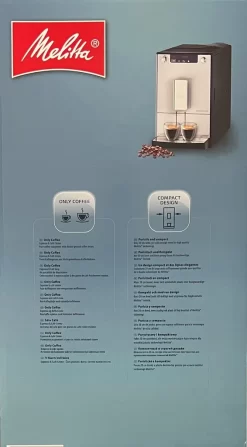 Melitta EspressoLine E950-213 Kaffeevollautomat, Silber/Schwarz -Melitta 1bbd6c61838d4511a27437701fa847de