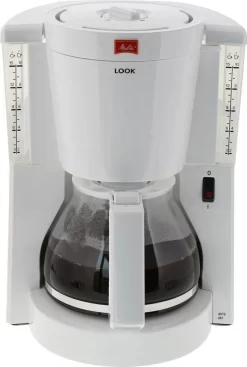Melitta 1011-01 LOOK IV Kaffeemaschine Weiß -Melitta 1fe5be5873c1b4c0950b4645ca3c3879