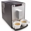 Melitta Kaffeevollautomat »Solo® E950-103, Silber/schwarz«, Perfekt Für Café Crème & Espresso, Nur 20cm Breit