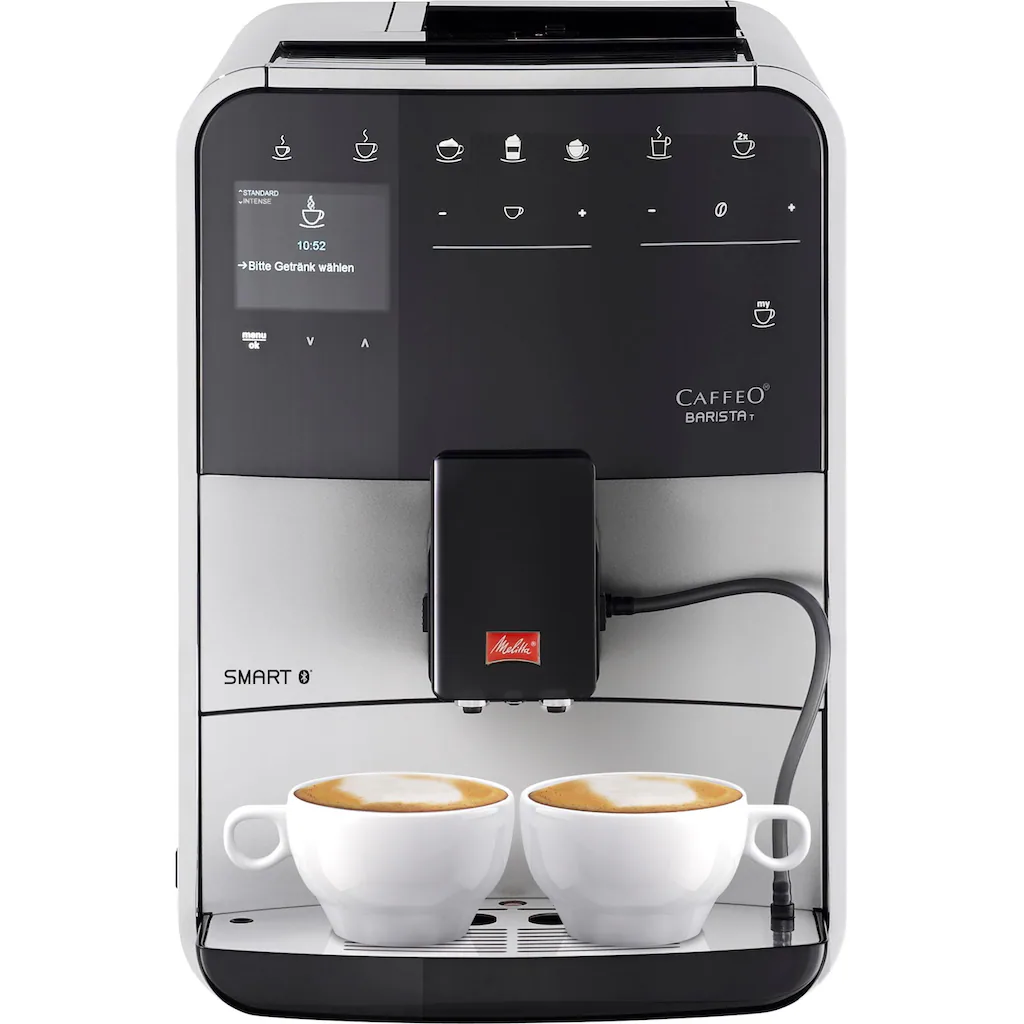Melitta Kaffeevollautomat »Barista T Smart® F831-101«, 4 Benutzerprofile&18 Kaffeerezepte, Nach Italienischem Originalrezept 4 Melitta Kaffeevollautomat »Barista T Smart® F831-101«, 4 Benutzerprofile&18 Kaffeerezepte, Nach Italienischem Originalrezept – Bild 4