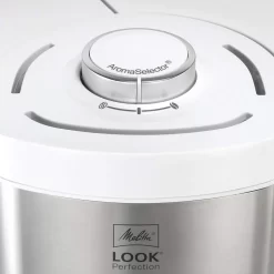 Melitta Filterkaffeemaschine Look V Perfection 1025-05 Weiß -Melitta 35ef83055825a8ce90261461990cf7e8