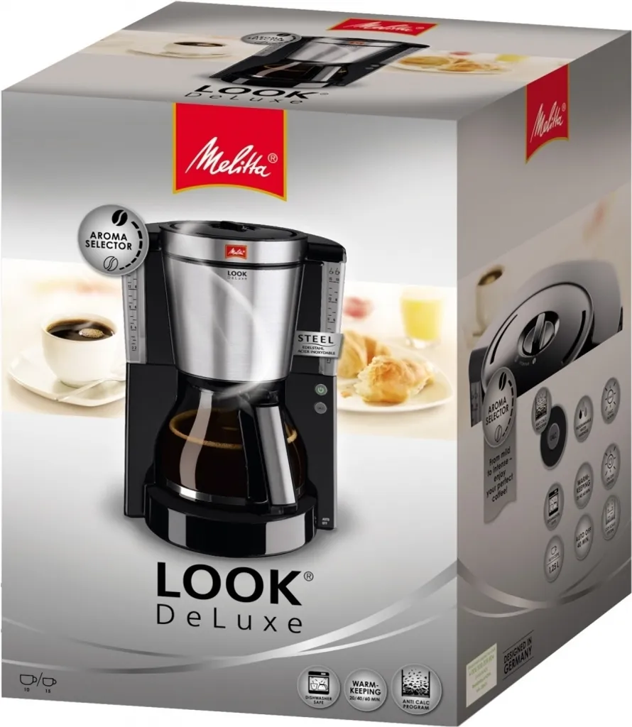 Melitta 1011-06 LOOK IV DeLuxe Kaffeemaschine 2 Melitta 1011-06 LOOK IV DeLuxe Kaffeemaschine – Bild 2