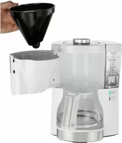 Melitta Filterkaffeemaschine Look V Perfection 1025-05 Weiß -Melitta 3cba96f73549f710a4c775e5c057fba7