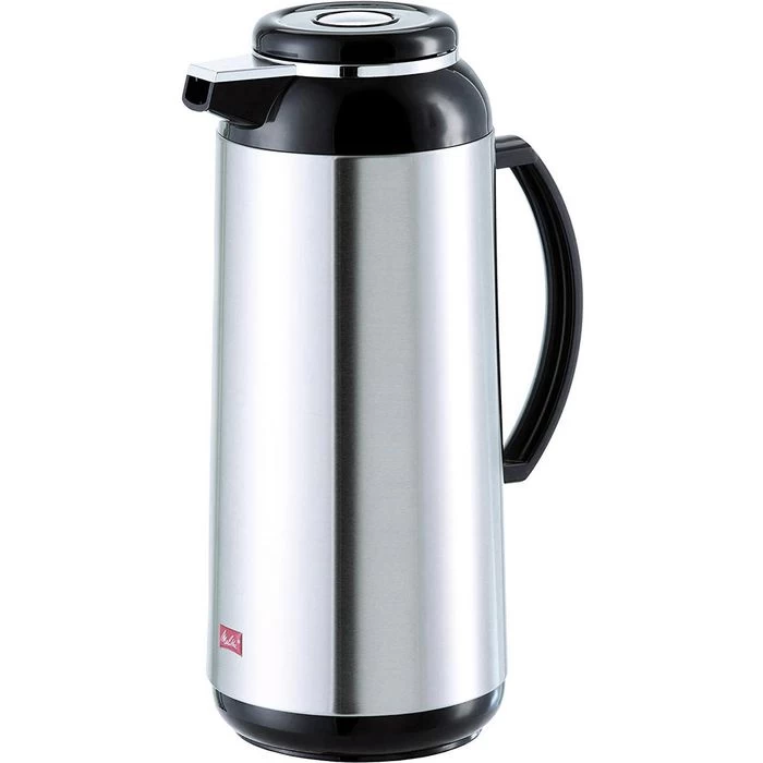 Melitta Thermoskanne 33614, Mit Edelstahlkolben, Isolierkanne, Silber, Edelstahl, 2,2 Liter 1 Melitta Thermoskanne 33614, Mit Edelstahlkolben, Isolierkanne, Silber, Edelstahl, 2,2 Liter