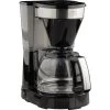 Melitta Kaffeemaschine 1023-04, Easy Top II, Kunststoff, Für 10 Tassen, Schwarz / Edelstahl