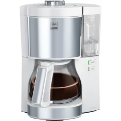 Melitta Filterkaffeemaschine »Look Perfection 1025-05 Weiß«, 1,25 L Kaffeekanne, Papierfilter, 1x4