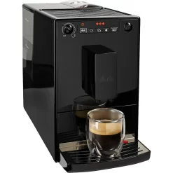 Melitta Kaffeevollautomat »Solo® E950-222, Pure Black«, Aromatischer Kaffee & Espresso Bei Nur 20 Cm Breite