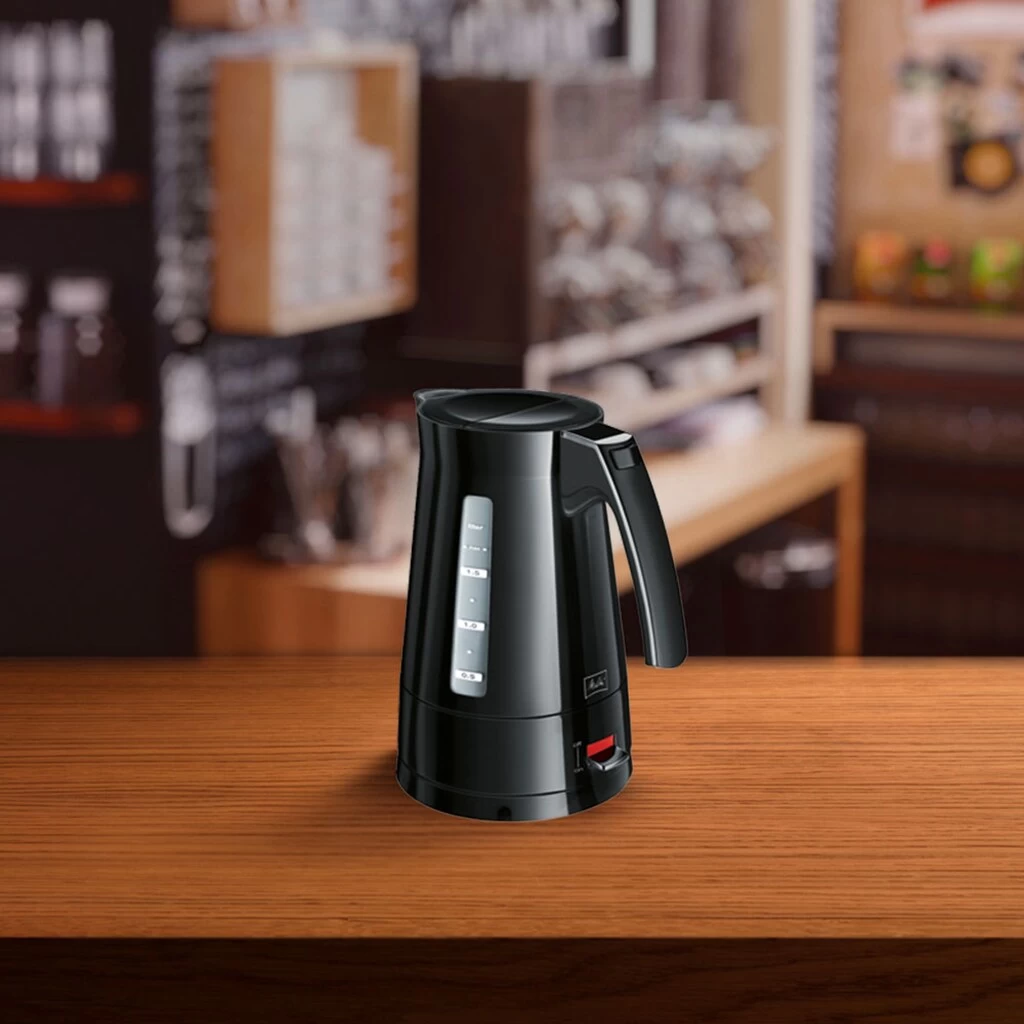 Melitta Wasserkocher »Enjoy Aqua Schwarz«, 1,7 L, 2400 W 2 Melitta Wasserkocher »Enjoy Aqua Schwarz«, 1,7 L, 2400 W – Bild 2