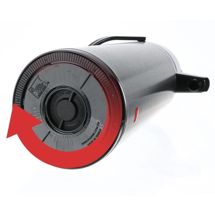 Melitta Thermoskanne 16718, Mit Glaskolben, Isolierkanne / Pumpkanne, Silber, Edelstahl, 2,2 L 6 Melitta Thermoskanne 16718, Mit Glaskolben, Isolierkanne / Pumpkanne, Silber, Edelstahl, 2,2 L – Bild 6