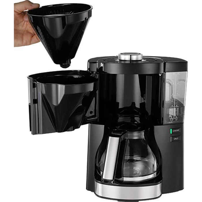 Melitta Kaffeemaschine 1025-06 Look Perfection, Kunststoff, Mit Glaskanne, 15 Tassen, Schwarz 3 Melitta Kaffeemaschine 1025-06 Look Perfection, Kunststoff, Mit Glaskanne, 15 Tassen, Schwarz – Bild 3