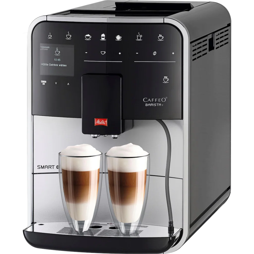Melitta Kaffeevollautomat »Barista T Smart® F831-101«, 4 Benutzerprofile&18 Kaffeerezepte, Nach Italienischem Originalrezept 3 Melitta Kaffeevollautomat »Barista T Smart® F831-101«, 4 Benutzerprofile&18 Kaffeerezepte, Nach Italienischem Originalrezept – Bild 3