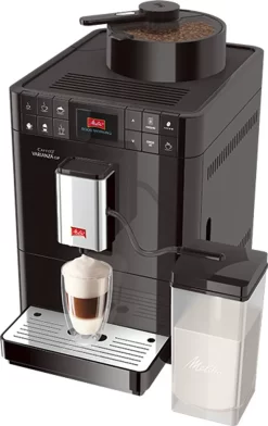 Melitta Caffeo Varianza CSP F570-101 Kaffeevollautomat Mit Milchbehälter, One Touch Funktion - Silber -Melitta 6b709cb59fcf460b9cc9635a61a2bb5d