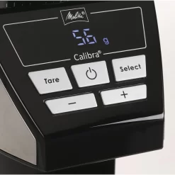 Melitta Kaffeemühle »Calibra 1027-01 Schwarz-Edelstahl«, 160 W, Kegelmahlwerk, 375 G Bohnenbehälter -Melitta 6fee463b1641bd4d77f392db34d65753