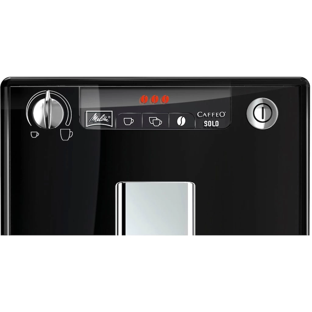 Melitta Kaffeevollautomat »Solo® E950-101, Schwarz«, Perfekt Für Café Crème & Espresso, Nur 20cm Breit 6 Melitta Kaffeevollautomat »Solo® E950-101, Schwarz«, Perfekt Für Café Crème & Espresso, Nur 20cm Breit – Bild 6