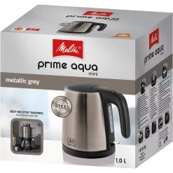 Melitta Wasserkocher »Prime Aqua Mini Metallic 1018-06«, 1 L, 2200 W -Melitta 752354c8f86d373db5c29be33843ea42