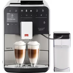Melitta Kaffeevollautomat »Barista T Smart® F 84/0-100, Edelstahl«, Hochwertige Front Aus Edelstahl, 4 Benutzerprofile & 18 Kaffeerezepte -Melitta 81b3f118332c2522aae3121e3cf9a40f
