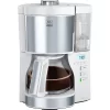 Melitta Filterkaffeemaschine »Look Timer 1025-07 Weiß«, 1,25 L Kaffeekanne, Papierfilter, 1x4