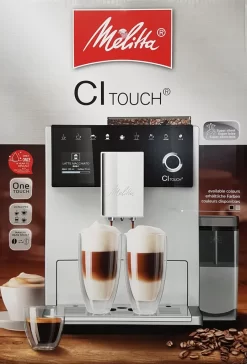 Melitta Caffeo CI Touch F63/0-101, Farbe:Silber -Melitta 8af4a61a73216969dac9275203848c03