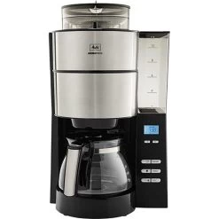 Melitta AromaFresh 1021-01, Kaffeemaschine Mit Mahlwerk, Glaskanne, Schwarz, Für 10 Tassen -Melitta 9578fd0bbe78016273e104558cd3e069c3db1370 kaffeemaschine melitta 1021 01 aromafresh