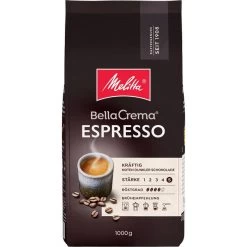 Melitta 31 Melitta BellaCrema Espresso Bohnen 1 Kg Kaffee