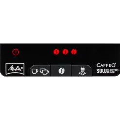 Melitta Kaffeevollautomat »Solo® & Perfect Milk E957-203, Silber/schwarz«, Café Crème&Espresso Per One Touch, Milchsch&heiße Milch Per Drehregler -Melitta 976216d6202ffef3619f713994968cbc