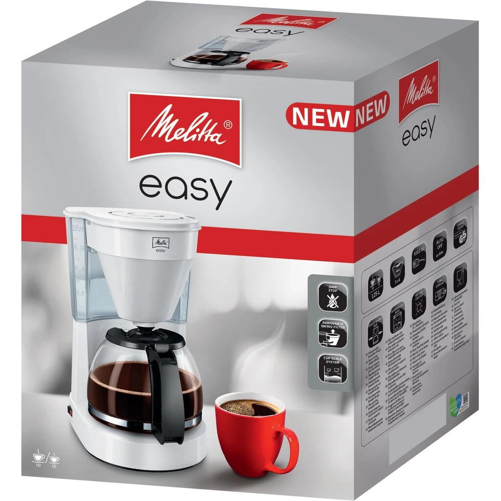 Melitta Filterkaffeemaschine »Easy 1023-01«, 1x4 4 Melitta Filterkaffeemaschine »Easy 1023-01«, 1x4 – Bild 4
