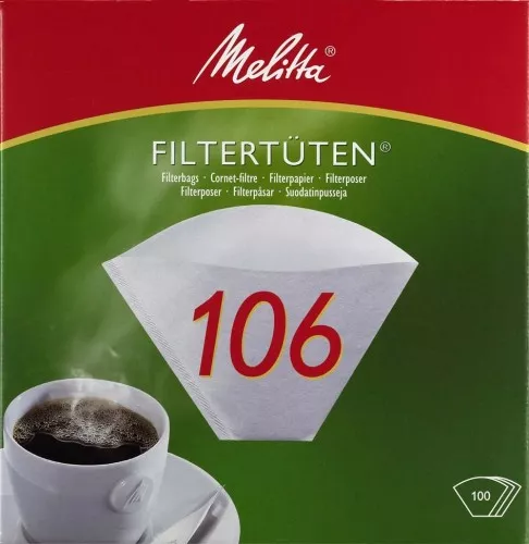 Melitta SDA Filtertüten 106 (VE100) 1 Melitta SDA Filtertüten 106 (VE100)