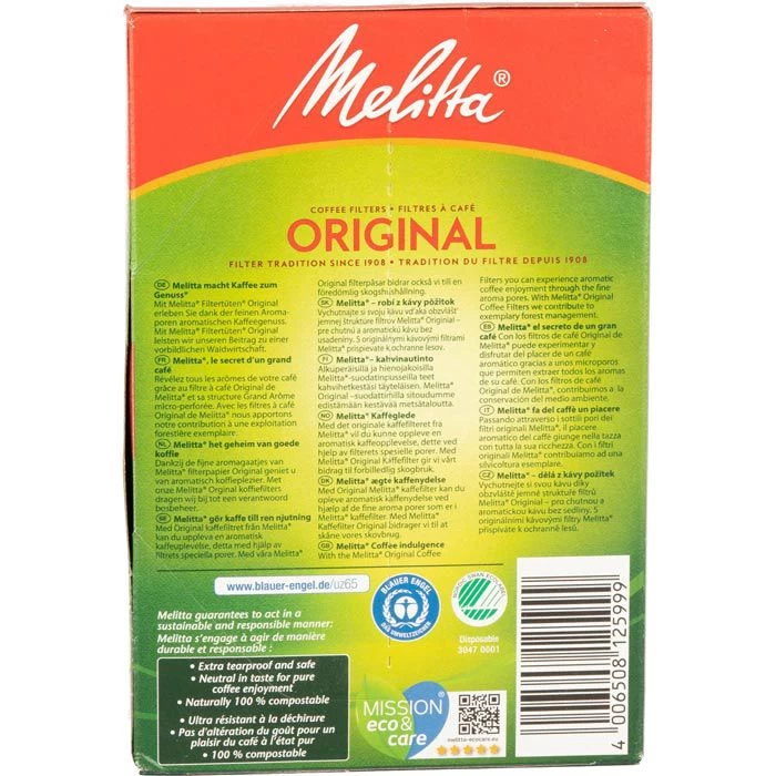 Melitta Filtertüten Original 101, Braun, 40 Stück – Bild 4