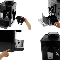 Melitta F53/1-102 Caffeo Passione OT Vollautomatische Espressomaschine, Schwarz -Melitta bace691e3d6d000fef774ba13d7d0f59
