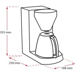 Melitta Kaffeemaschine 1017-06 Enjoy Therm, Kunststoff, Schwarz, 8 Tassen 7 Melitta Kaffeemaschine 1017-06 Enjoy Therm, Kunststoff, Schwarz, 8 Tassen -Melitta c5d93f6b253d8e600364190387d0f8f3e1412c6d kaffeemaschine melitta 1017 06 enjoy therm