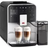 Melitta Kaffeevollautomat »Barista TS Smart® F850-101, Silber«, 21 Kaffeerezepte & 8 Benutzerprofile, 2-Kammer Bohnenbehälter