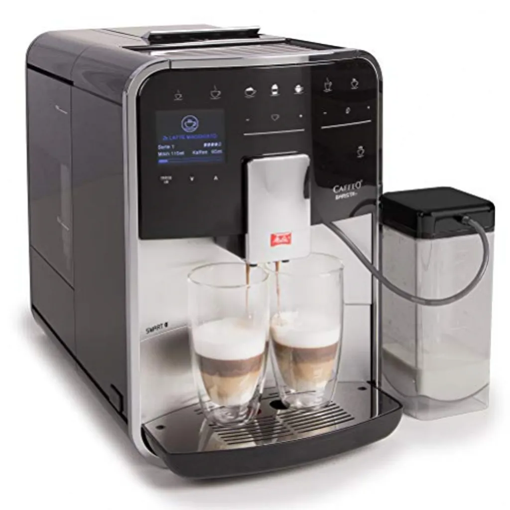 Melitta Caffeo Barista T Smart F831-101 Kaffeevollautomat, Smartphone-Steuerung, Silber 6 Melitta Caffeo Barista T Smart F831-101 Kaffeevollautomat, Smartphone-Steuerung, Silber – Bild 6