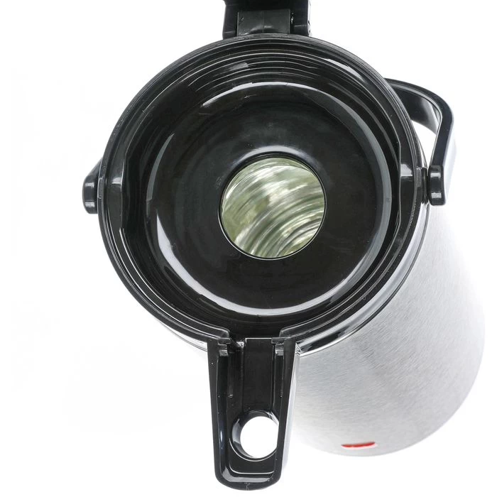 Melitta Thermoskanne 16718, Mit Glaskolben, Isolierkanne / Pumpkanne, Silber, Edelstahl, 2,2 L 5 Melitta Thermoskanne 16718, Mit Glaskolben, Isolierkanne / Pumpkanne, Silber, Edelstahl, 2,2 L – Bild 5