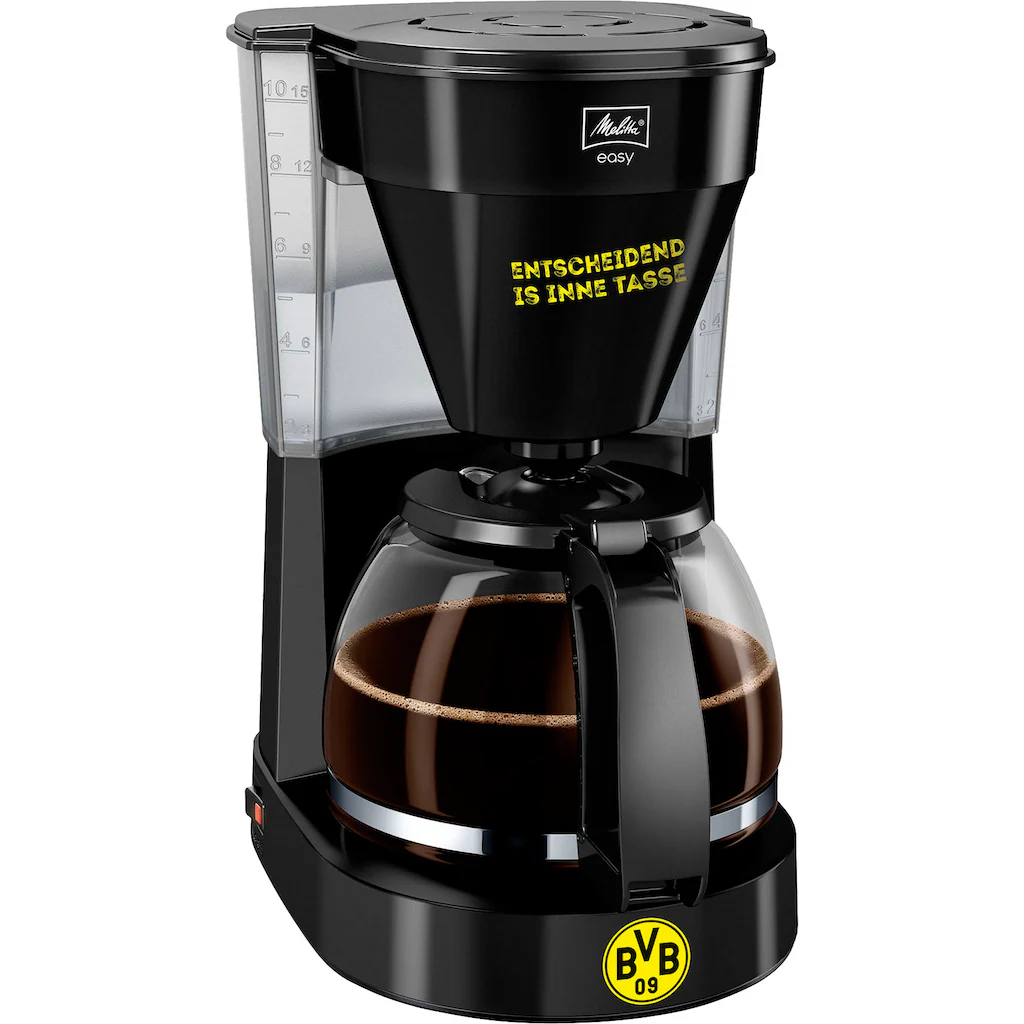 Melitta Filterkaffeemaschine »Easy BVB-Edition«, 1,25 L Kaffeekanne, Korbfilter, 1x4 2 Melitta Filterkaffeemaschine »Easy BVB-Edition«, 1,25 L Kaffeekanne, Korbfilter, 1x4 – Bild 2