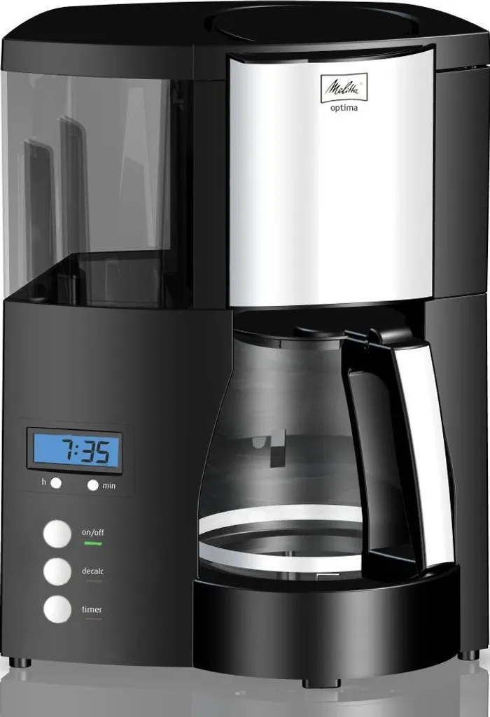 Melitta Typ 100801 Optima Timer, Schwarz-Stahl 7 Melitta Typ 100801 Optima Timer, Schwarz-Stahl – Bild 7