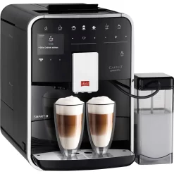 Melitta Kaffeevollautomat »Barista T Smart® F 83/0-102, Schwarz«, 4 Benutzerprofile&18 Kaffeerezepte, Nach Italienischem Originalrezept