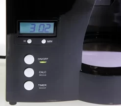 Melitta Optima Timer 100801 Bk, Filterkaffeemaschine Mit Glaskanne Und Timer-Funktion, Abnehmbarer Wassertank, Schwarz -Melitta f98ae8d01303b3dd0e25652fcf3dd928