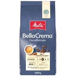 Melitta® BellaCrema® Decaffeinato | Kaffeebohnen 1000g