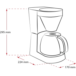 Melitta EasyTop® | Filterkaffeemaschine -Melitta kaffeemaschine melitta easytop fkm schwarz top variante 6762889 60