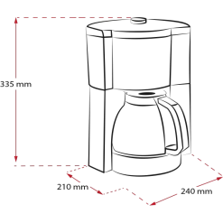 Melitta LOOK® Perfection | Filterkaffeemaschine -Melitta kaffeemaschine melitta look v fkm melitta kaffeemaschine schwarz fcm perfection 6766589 80