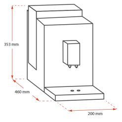 Melitta Avanza® | Kaffeevollautomat -Melitta kaffeevollautomat melitta avanza edelstahl 6767843 45
