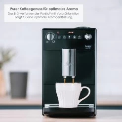 Melitta Purista® | Kaffeevollautomat -Melitta kaffeevollautomat melitta purista schwarz 6769696 30