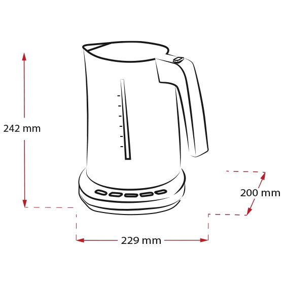 Melitta Look® Aqua DeLuxe 1,7 L | Wasserkocher 7 Melitta Look® Aqua DeLuxe 1,7 L | Wasserkocher – Bild 7